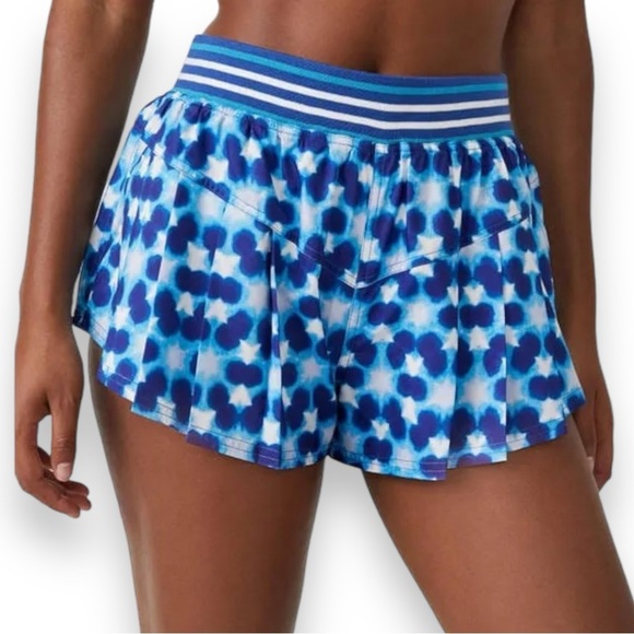 FP Movement by Free People Blue Patterned Athletic Shorts - Picture 2 of 16